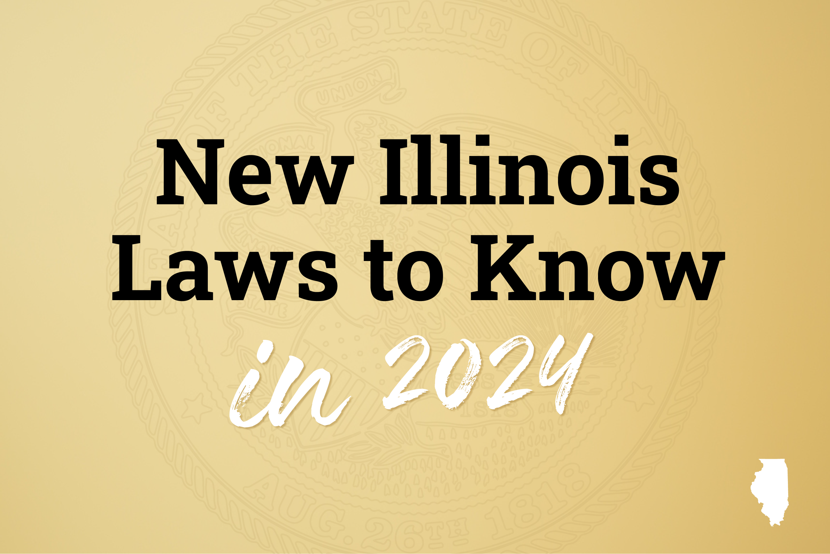 Over 300 New Laws Take Effect in Illinois January 1 Dan Caulkins